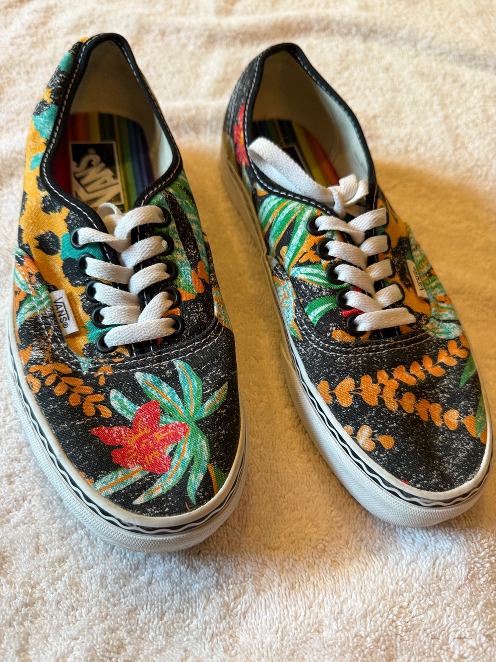 Vans Craylola x Van Doren inspired collection Canvas Sneakers tropical print